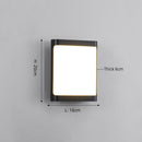 Modern water-resistant outdoor wall light Rwan
