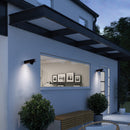 Zion cylindrical metal LED designer wall light