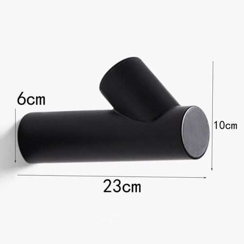 Zion cylindrical metal LED designer wall light - vue 8 sur 9