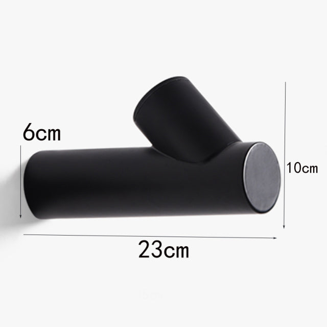 Zion cylindrical metal LED designer wall light - vue 7 sur 9