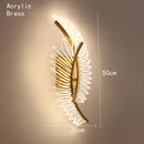 Modern wall light with two luminous wings Kylian