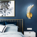 Modern wall light with two luminous wings Kylian