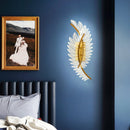 Modern wall light with two luminous wings Kylian