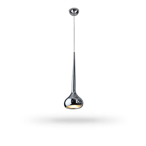 Chrome designer pendant light Holigoo - vue 7 sur 6