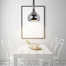 Chrome designer pendant light Holigoo