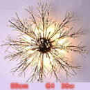 Crystal chandelier with tree branch design