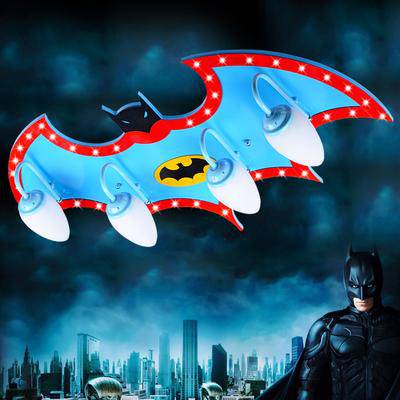Children's ceiling light batman symbol - vue 2 sur 2