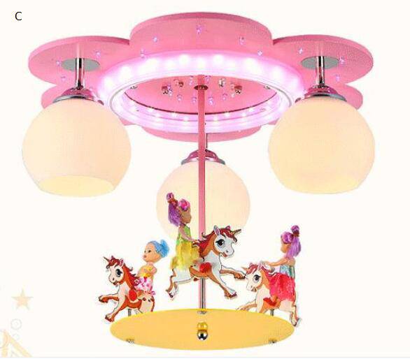 Children's ceiling light with hanging monkey (various colours) - vue 3 sur 4