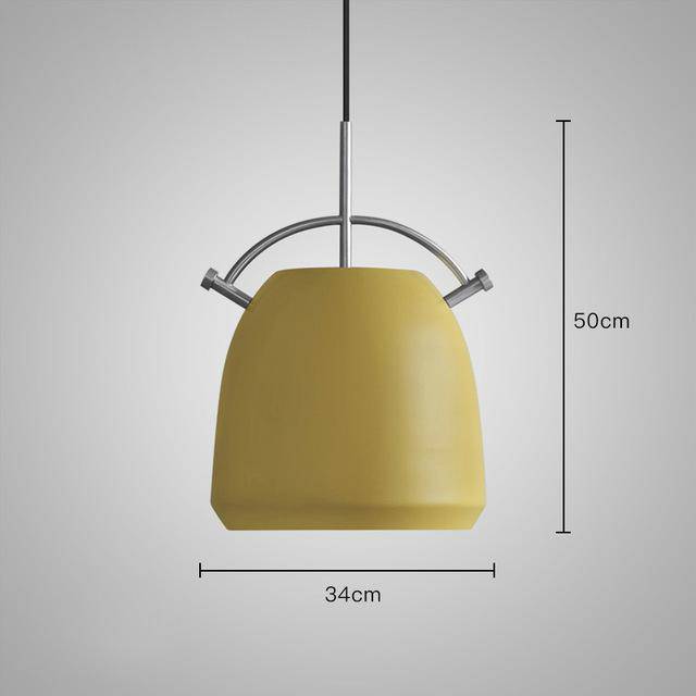 Modern LED pendant light pot design - vue 27 sur 32