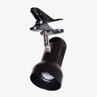 LED clip-on spotlight lamp for desk and bedside table
