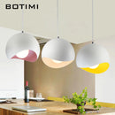 Open sphere design pendant light in Botimi colour
