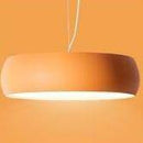Creative round pendant light in vibrant colours