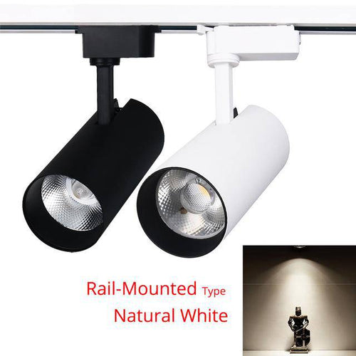 LED spot light to fix (black or white) - vue 6 sur 13