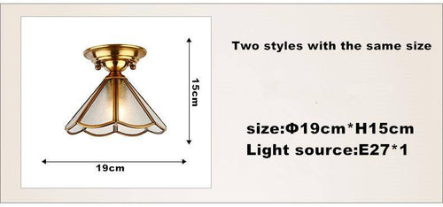Geometric gold wall light for hallway - vue 7 sur 7