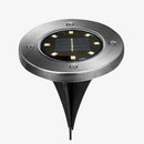 Outdoor recessed spotlight 8 LED Lumiparty