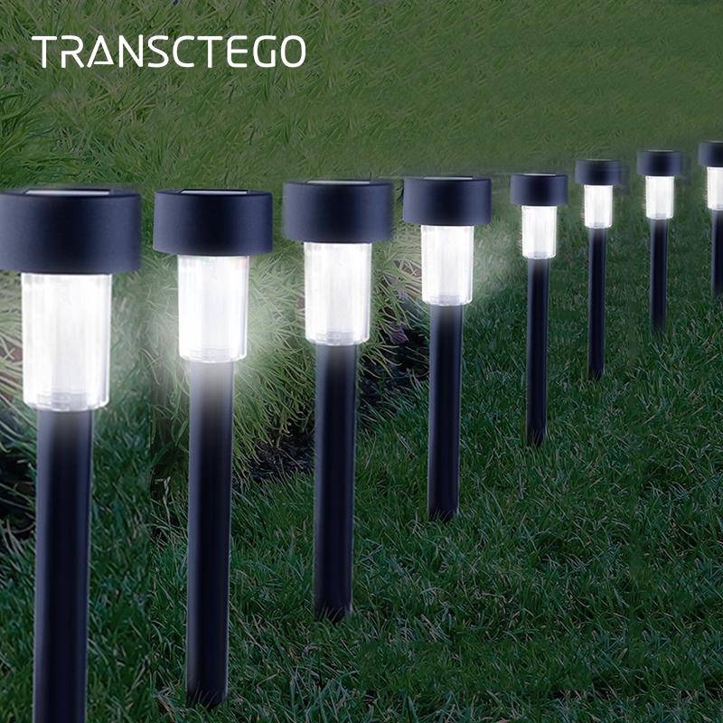 Small solar LED outdoor floor lamp (set of 10) - vue 2 sur 5
