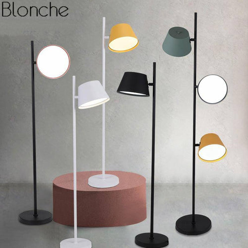 Modern colourful LED floor lamp - vue 7 sur 10