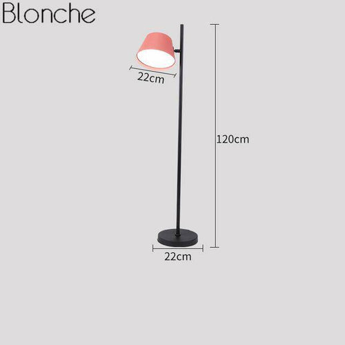 Modern colourful LED floor lamp - vue 6 sur 10