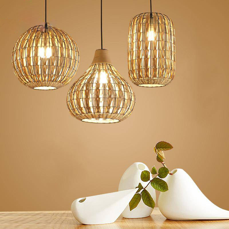 Modern cage pendant light cany