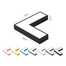 Right-angle LED designer ceiling light arrow