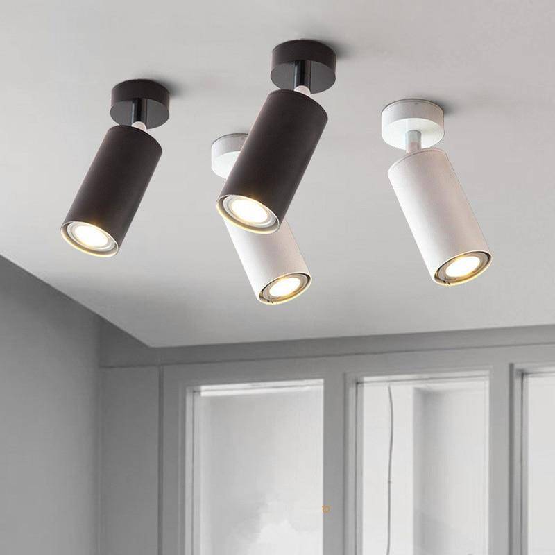 Adjustable cylindrical LED spotlight exhibition - vue 2 sur 8