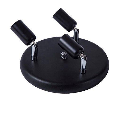 Modern black LED spot ceiling light