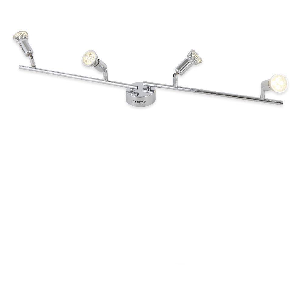 Chrome bar LED ceiling spotlight - vue 4 sur 11