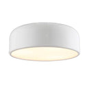 Smithfield round aluminium LED ceiling light