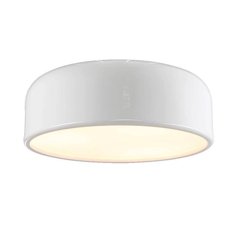 Smithfield round aluminium LED ceiling light - vue 5 sur 7