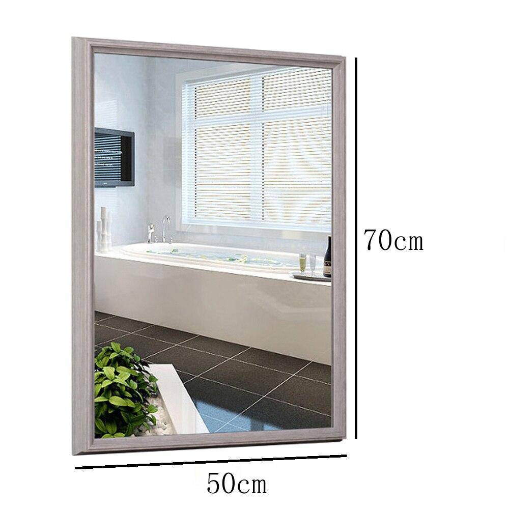 Retro industrial rectangular wall mirror (multiple colors) - vue 4 sur 4