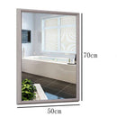 Retro industrial rectangular wall mirror (multiple colors)
