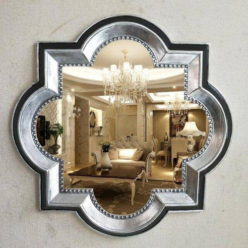 Retro 4 Leaf Clover Decorative Wall Mirror - vue 15 sur 16