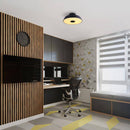 Round aluminium LED designer ceiling light circle