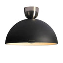 Black half-sphere design LED surface ceiling light