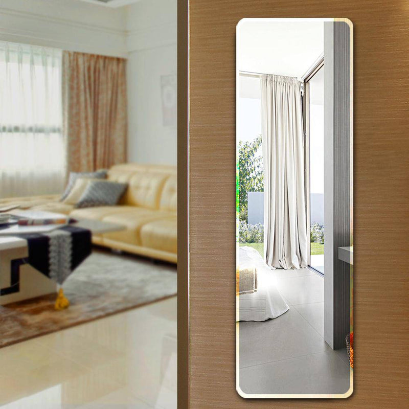 Floor rectangular wall mirror