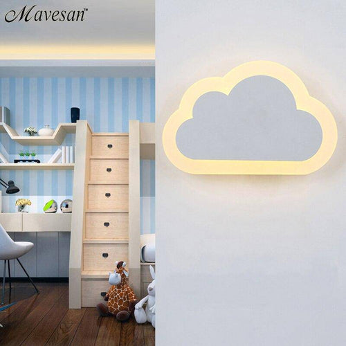 Children’s LED cloud wall light - vue 6 sur 7