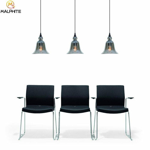 Coloured glass bell pendant light - vue 8 sur 11