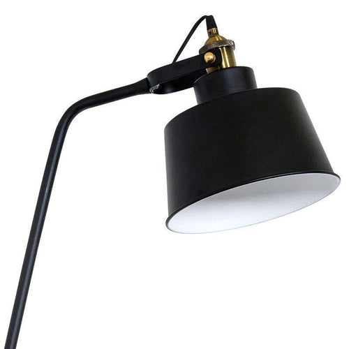 Modern leaning table lamp stand - vue 2 sur 2