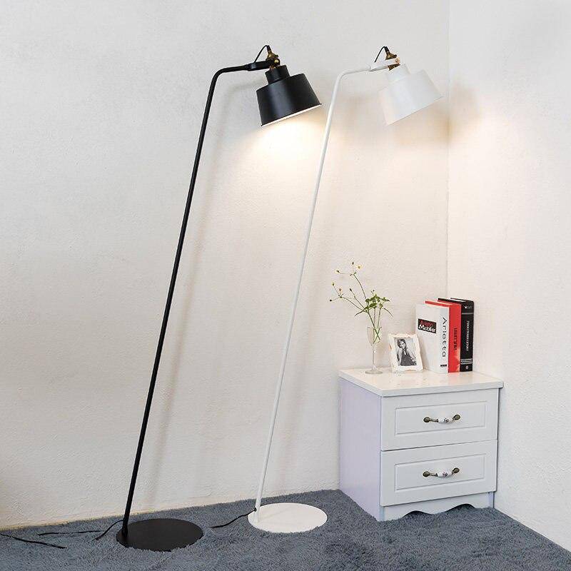 Modern leaning floor lamp stand