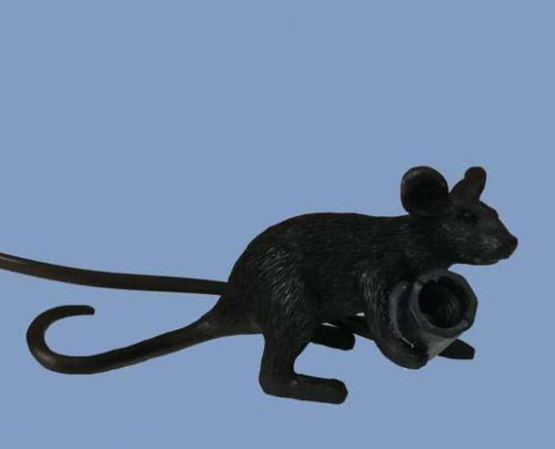 Mouse-shaped table lamp holding a bulb - vue 8 sur 11