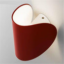 Vanity round coloured designer wall light