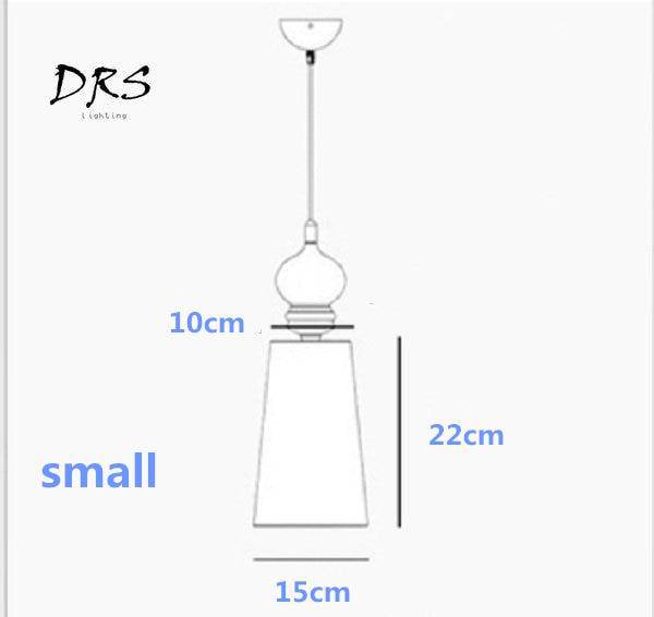 Retro chrome pendant light - vue 8 sur 14