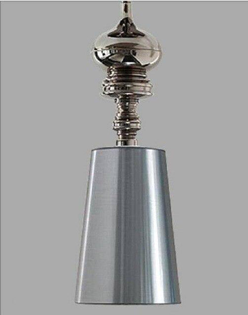 Retro chrome pendant light - vue 14 sur 14