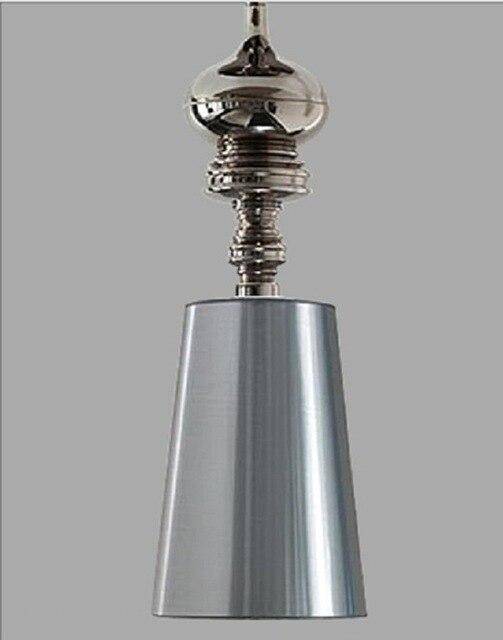 Retro chrome pendant light - vue 13 sur 14