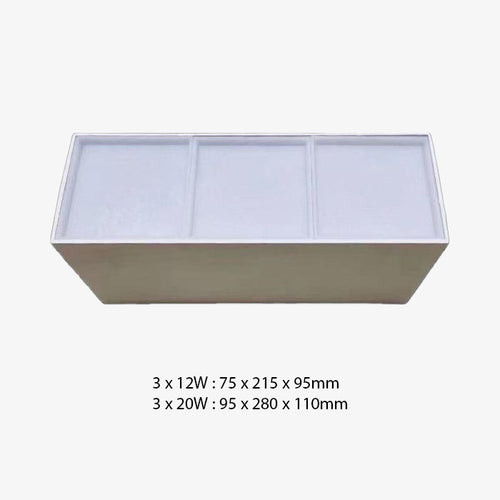 Beal cube-shaped aluminium LED designer spotlight - vue 11 sur 10