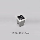 Balvin modern rectangular recessed LED spotlight