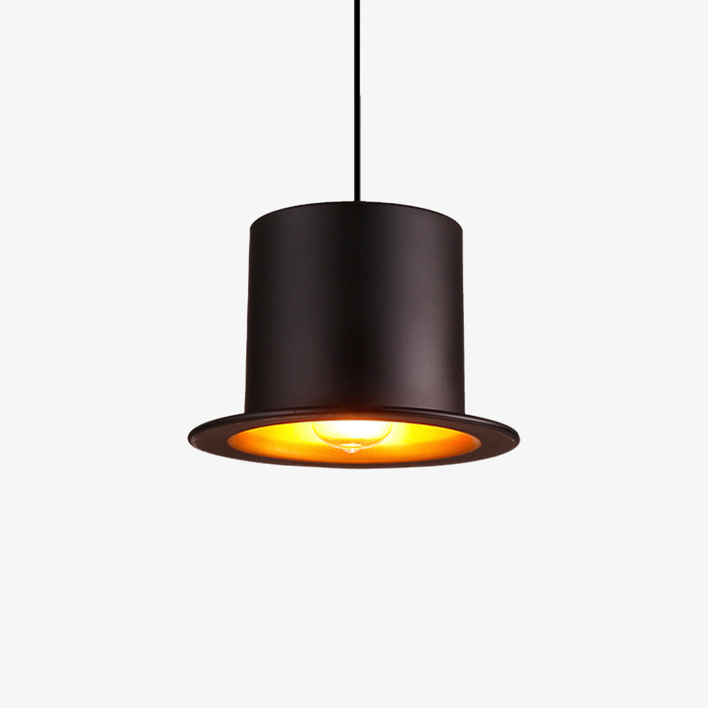 Modern hat pendant light - vue 3 sur 5