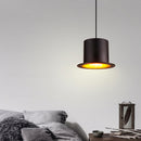 Modern hat pendant light