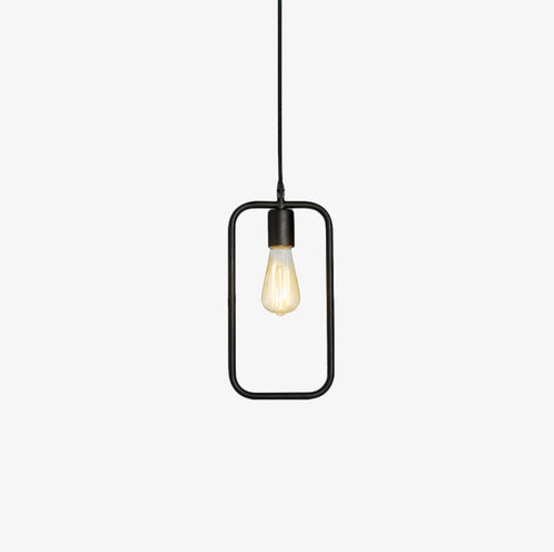 Geometric pendant light square, round, triangle, star - vue 8 sur 11