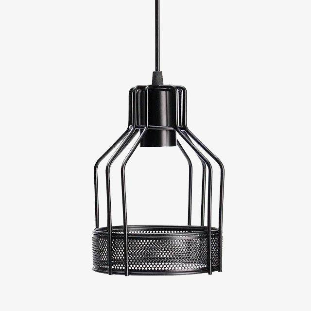 Industrial retro metal pendant light